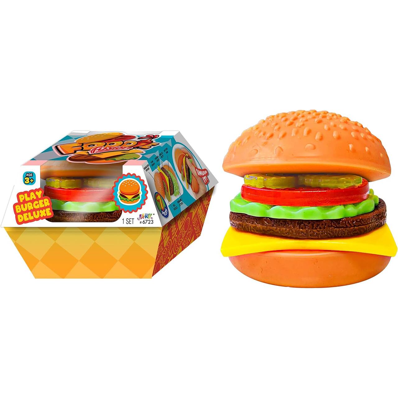 Ja-Ru® Foodie Fusion Play Burger Deluxe